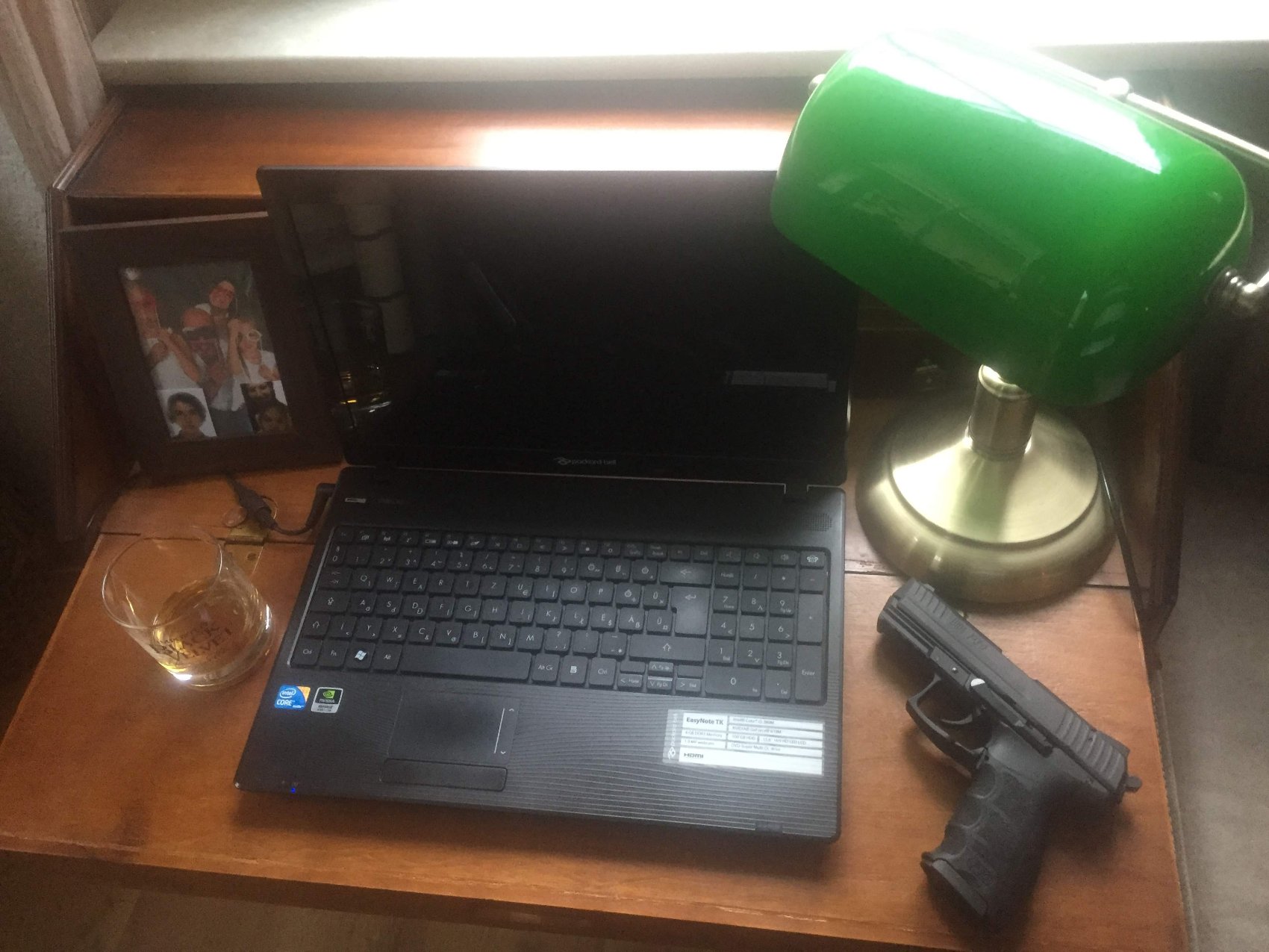 The writing desk